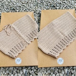 Hand made crochet tops